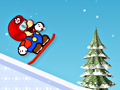 Марио на сноуборде
