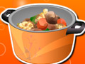 Кастрюля с колбасками
