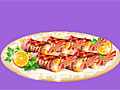 Канапе с креветками