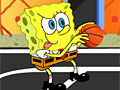 Спанч Боб играет в баскетбол