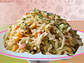 Персиковый салат