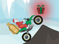 Санта на мотоцикле