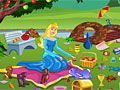 Принцесса Аврора убирает на пикнике