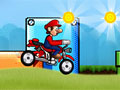 Скоростной мотоцикл супер Марио