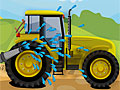 Мойка и ремонт трактора на ферме