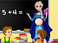 Беременная Эльза - школьный учитель