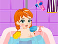 Холодное сердце: Малышка Анна принимает ванну