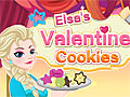 Эльза готовит печенье ко дню Валентина