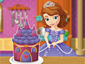 Принцесса София готовит торт