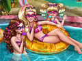 Супер Барби: Вечеринка у бассейна