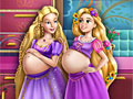 Принцессы Диснея: Беременные Рапунцель и Барби