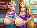 Принцессы Диснея: Беременные Эльза и Барби
