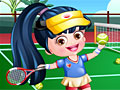 Теннисистка малышка Хейзел