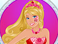 Гламурный фейс-арт для Барби