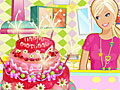 Торт на день рождения Барби