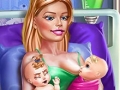 Барби рожает близнецов